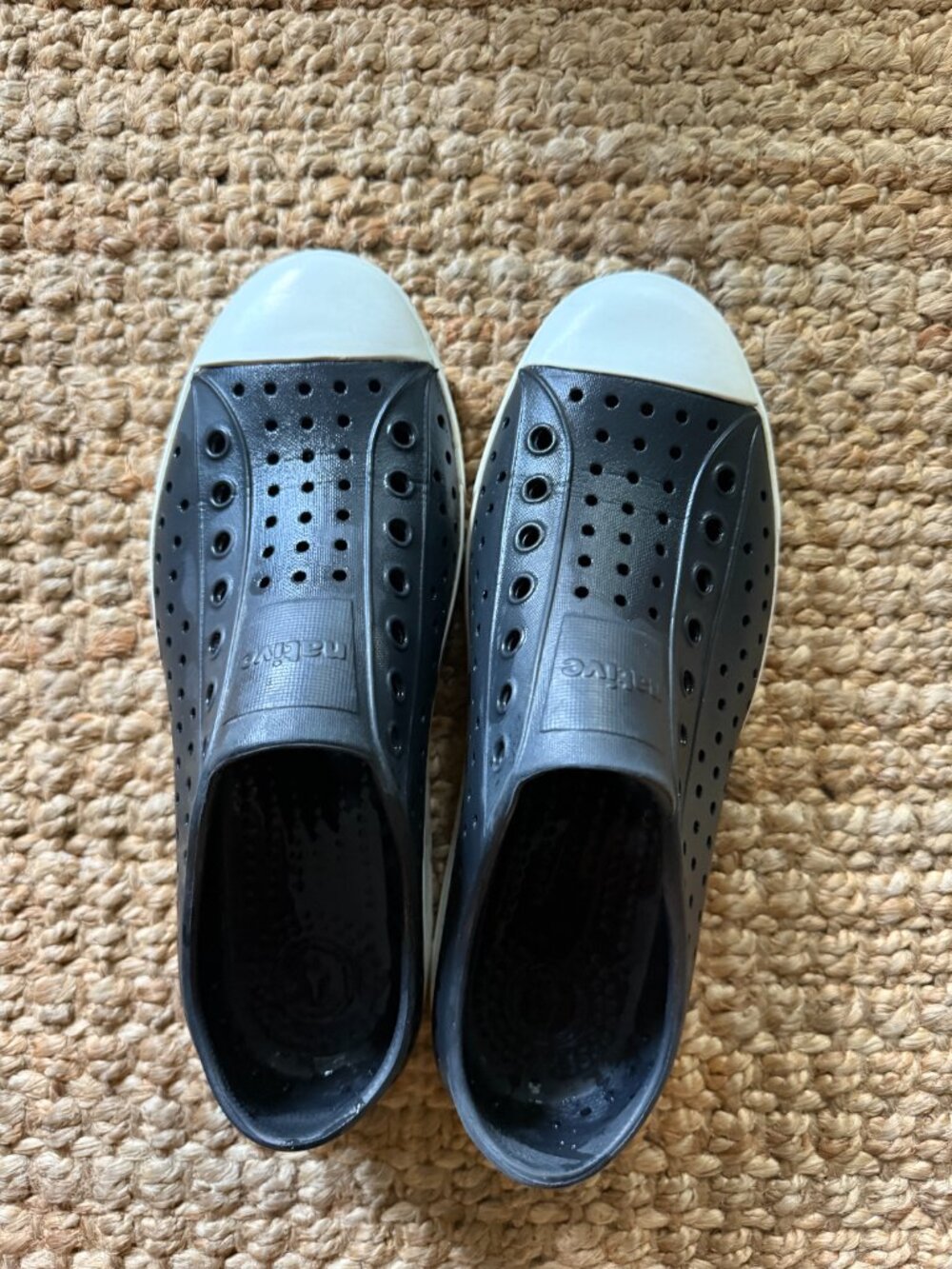 Kids: Black Native Shoes Size: 9